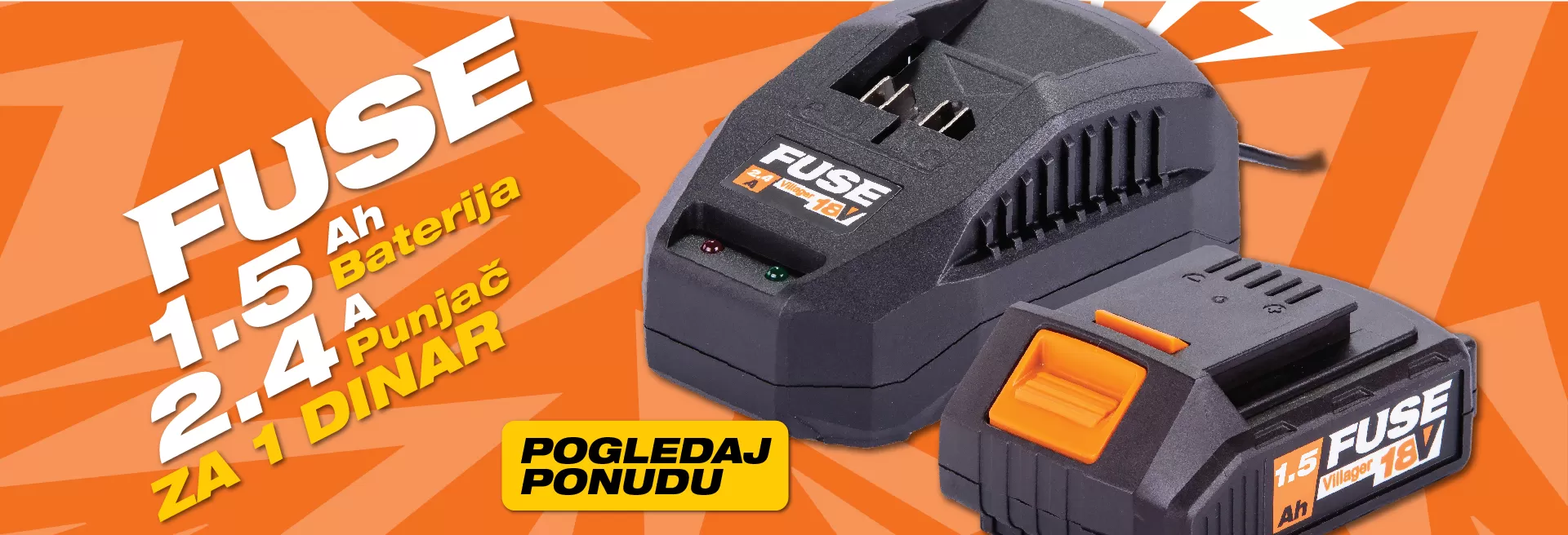 Fuse akcija 2023 1.5ah
