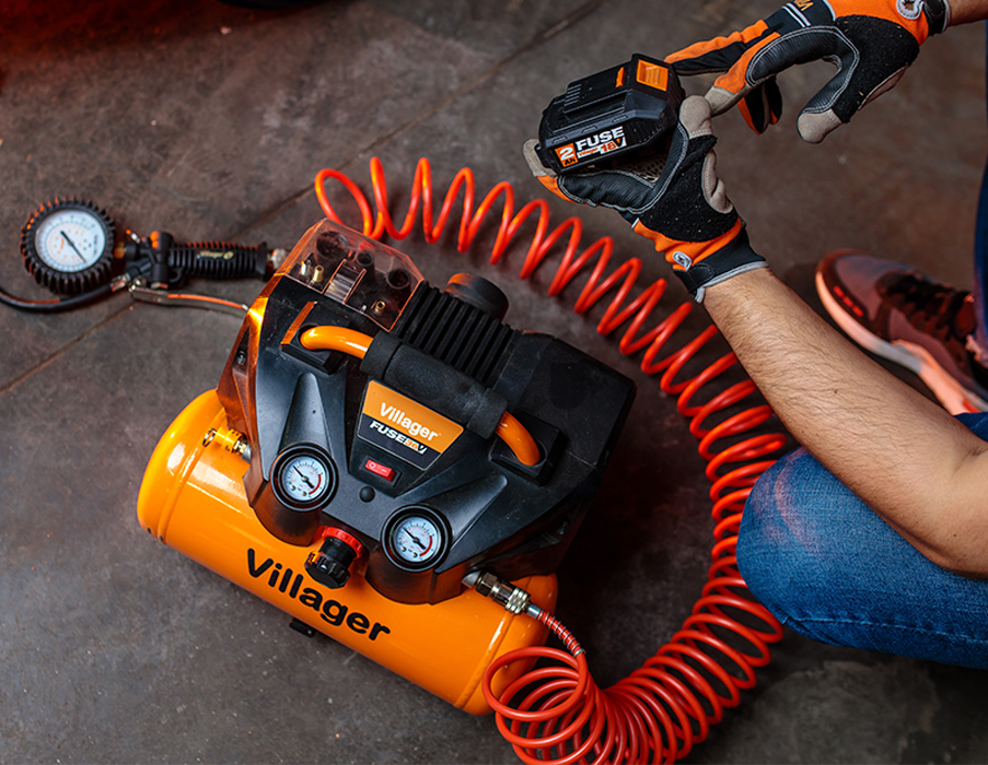 Fuse akumulatorski kompresori