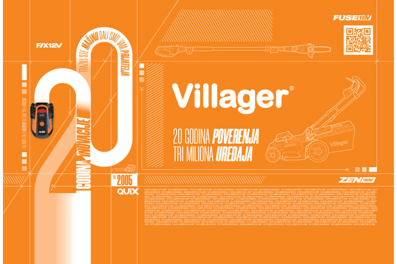 Villager - 20 godina poverenja, 3 miliona uređaja.