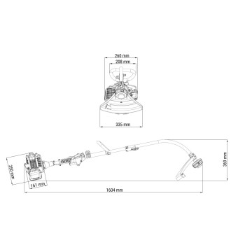 Motorni trimer Villager BC 26 ES 