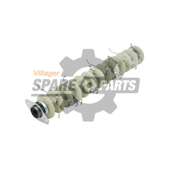 Osovina sa oprugama - češljevima za motorni prozračivač za travu Villager VPS 290 