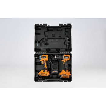 FUSE set bušilica VLP 5121 + odvrtač VLP 6420, baterija 1x2,0Ah,1x4,0Ah, punjač 2,4A 