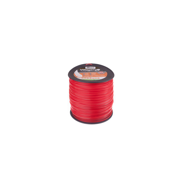 Silk za trimer 3.0mm x 261m (5lb) - četvrtasta nit Villager 