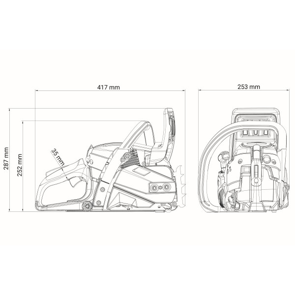 Motorna testera VGS 4125 PE 