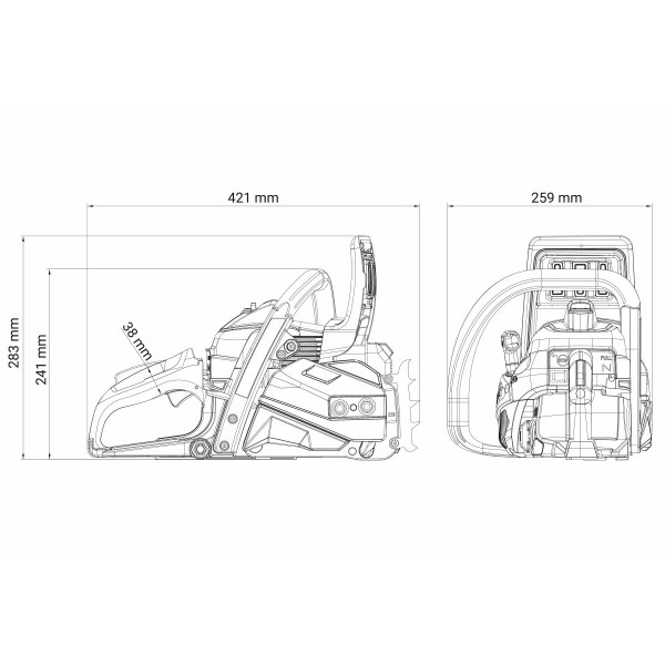 Motorna testera VGS 3920 PE 