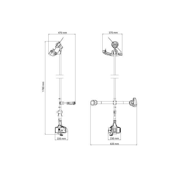 Motorni trimer Villager BC 755 SE 