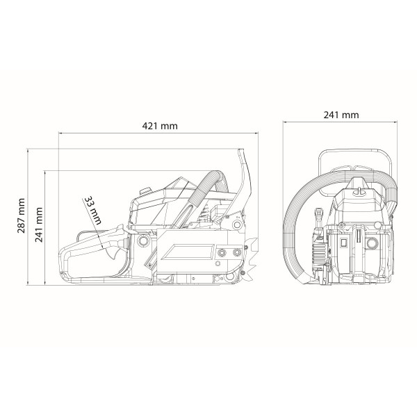 Motorna testera AGM CS 4520 