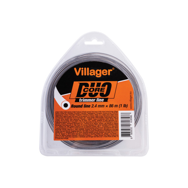 Silk za trimer 3.0mm X 277m (5LB) - Duo core - Okrugla nit Villager 