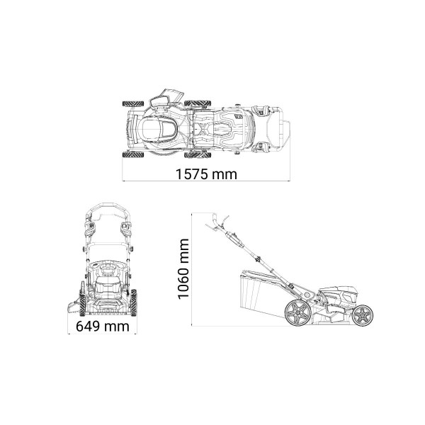 ZEN akumulatorska kosačica Villager LM 4111 E Matic 
