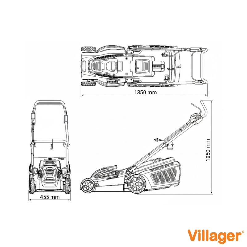 Električna kosačica Villager Villy 1800 P 