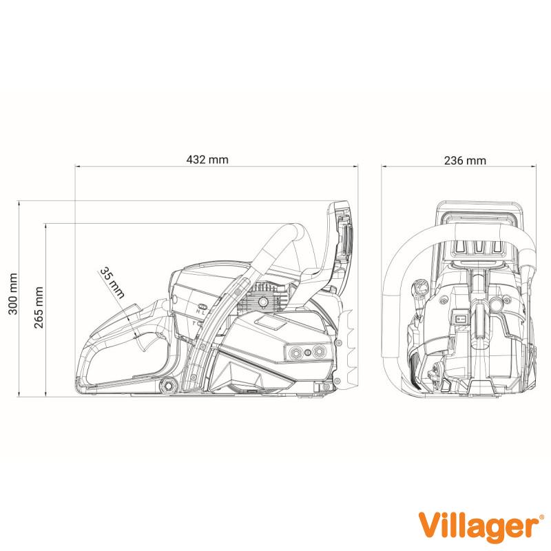Motorna testera VGS 5032 PE 