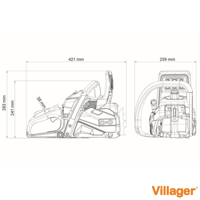 Motorna testera VGS 3920 PE 