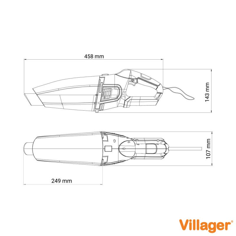 Fuse akumulatorski usisivač VVC 6020 