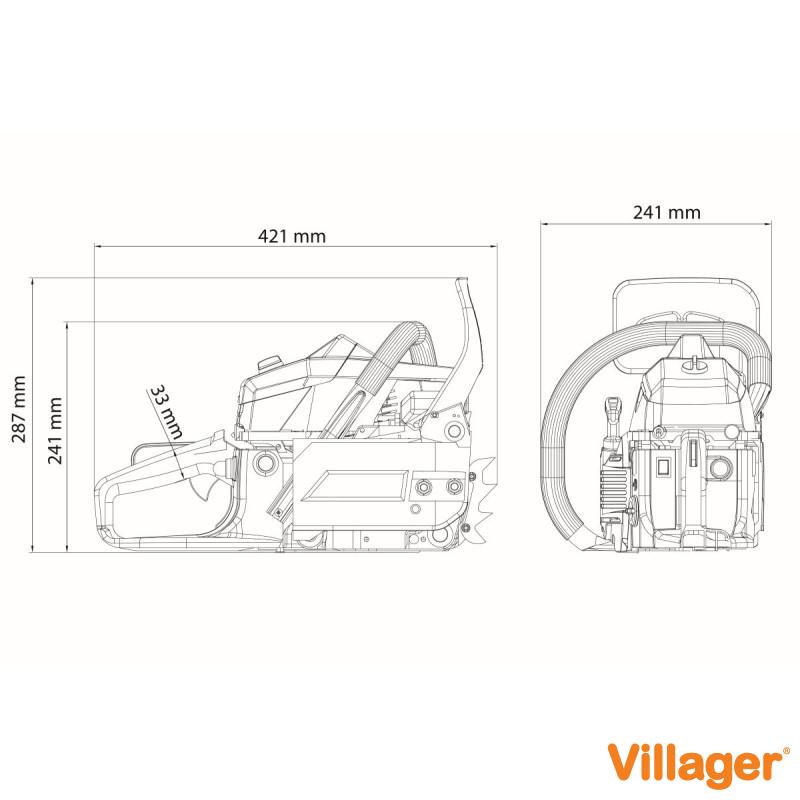 Motorna testera Villager VGS 460 Prime 