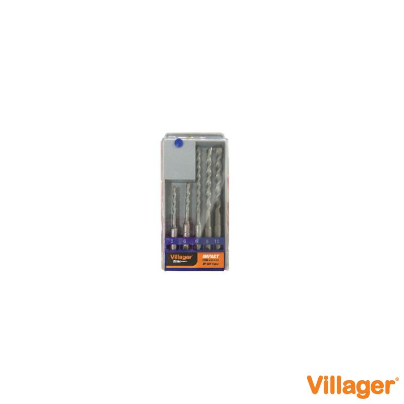 SDS Plus burgije Villager Impact Line DP SET 5 kom 