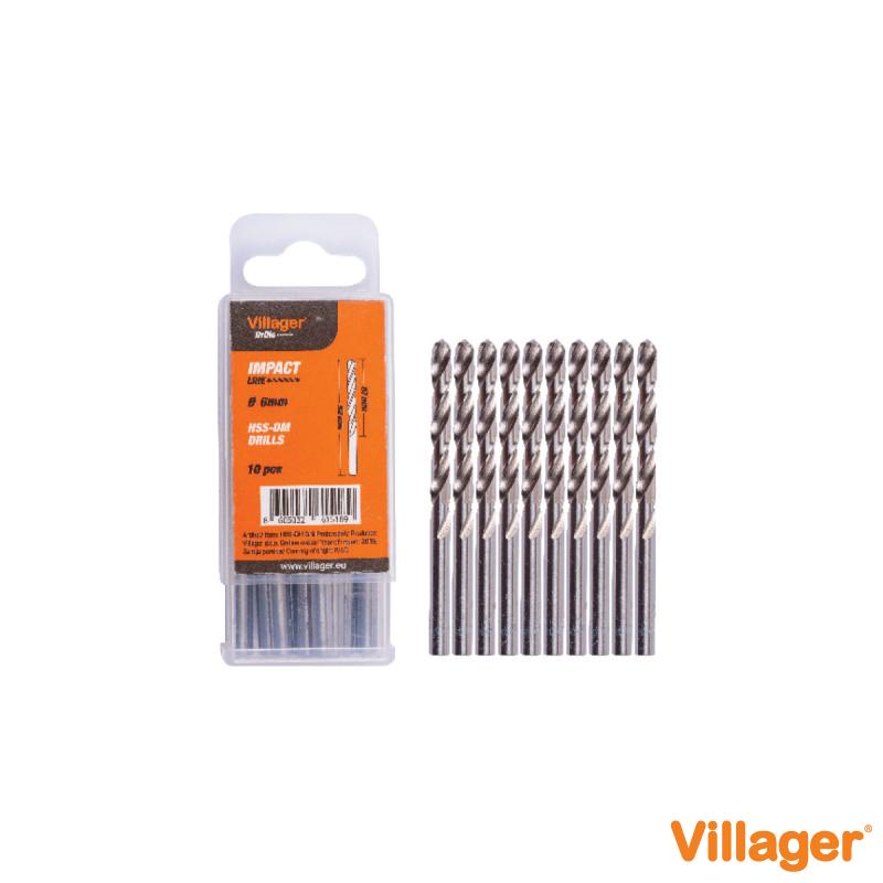 Burgija za metal Villager Impact Line HSS-DM 1.5 mm 10/1 