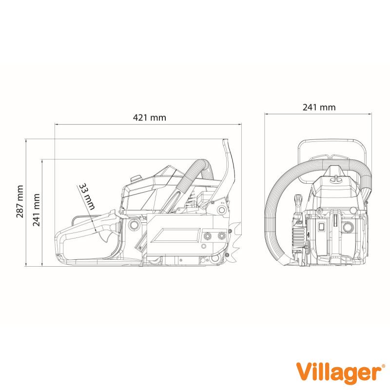 Motorna testera AGM CS 4520 
