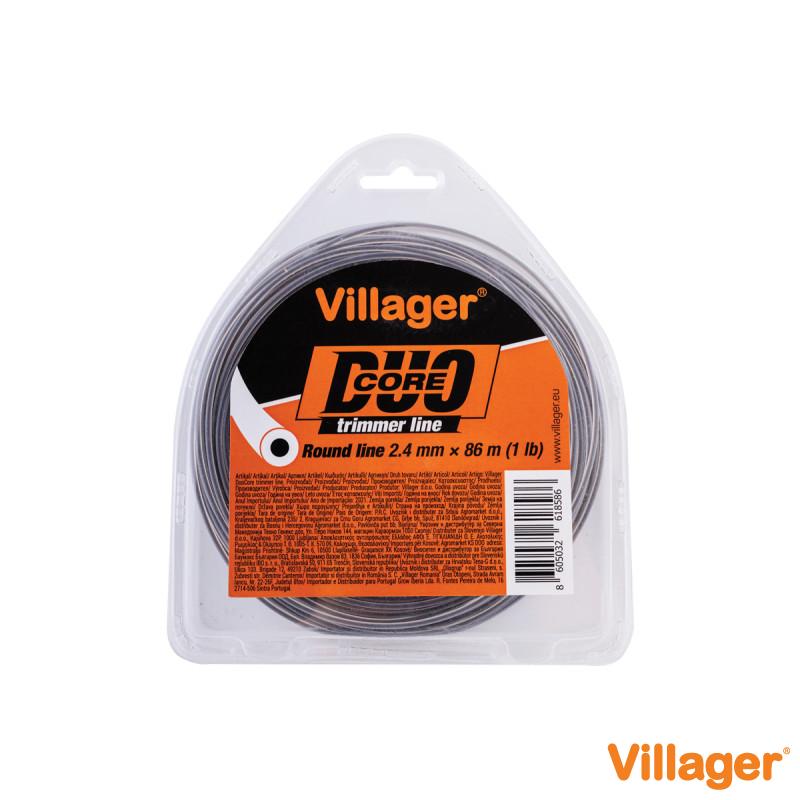 Silk za trimer 2.4mm X 86m (1LB) - Duo core - Okrugla nit Villager 