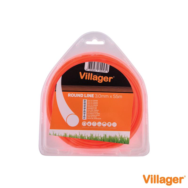 Silk za trimer 2.4mm x 86m (1lb) - okrugla nit Villager 