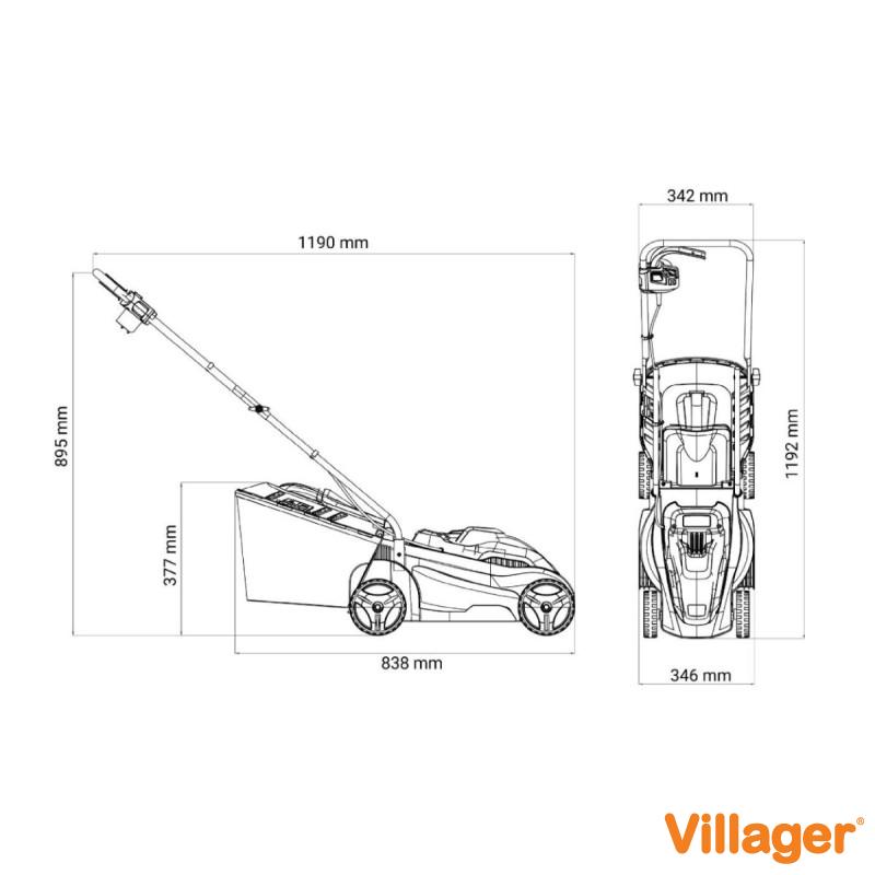 Električna kosačica Villager Villy 1230 Prime 