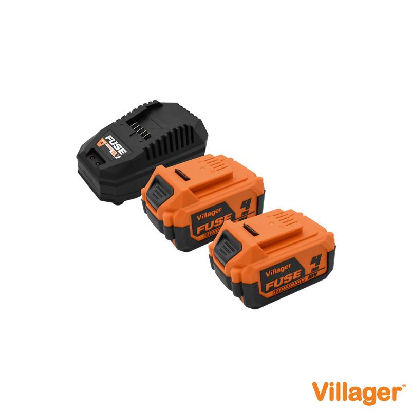 FUSE 18V set baterija 2 x 4.0Ah + punjač 4,5A 