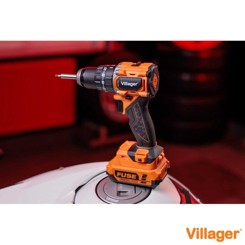 FUSE akumulatorska brushless udarna bušilica Villager VLP 5121 