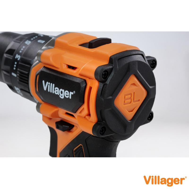 FUSE akumulatorska brushless udarna bušilica Villager VLP 5121 - 2BSC 