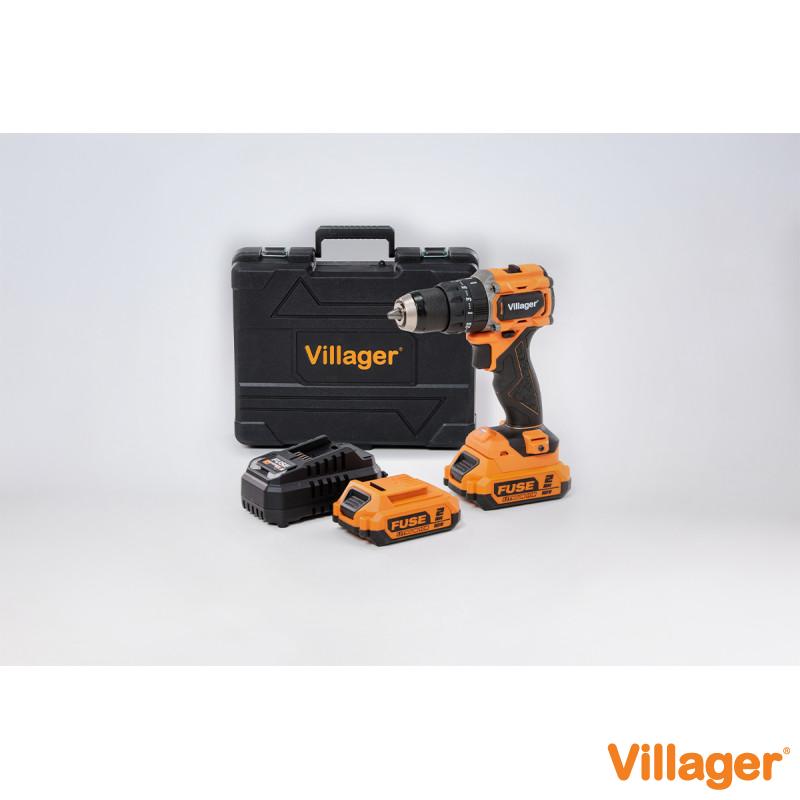 FUSE akumulatorska brushless udarna bušilica Villager VLP 5121 - 2BSC 