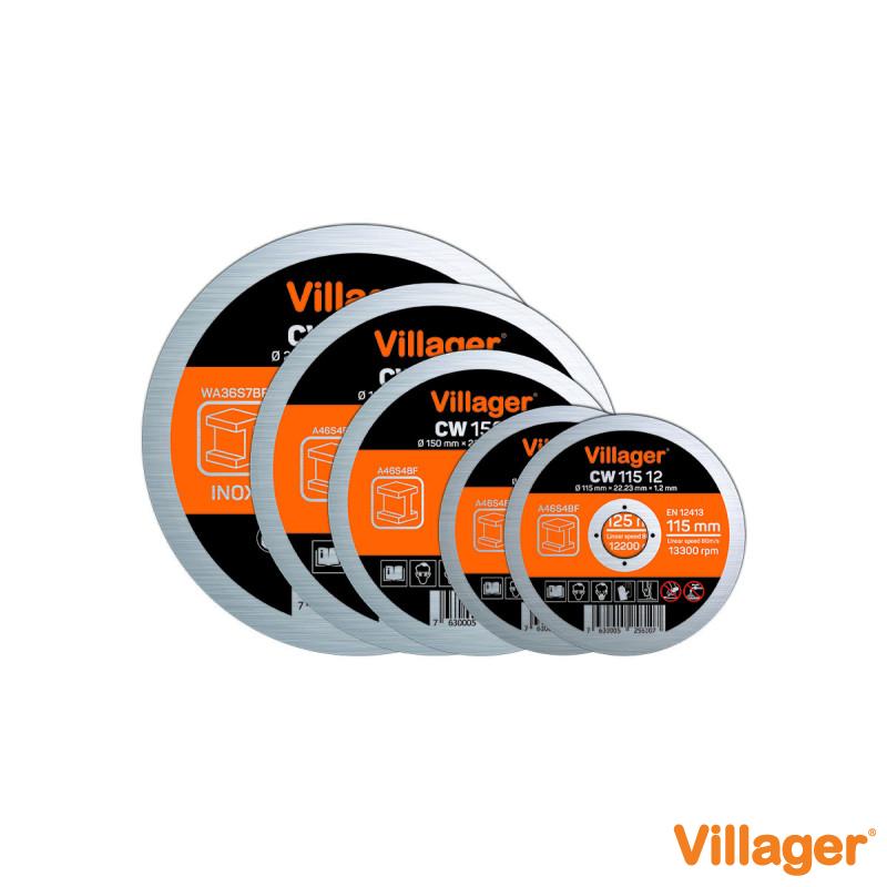 Rezna ploča za metal Villager CW11512 115x1.2 mm 