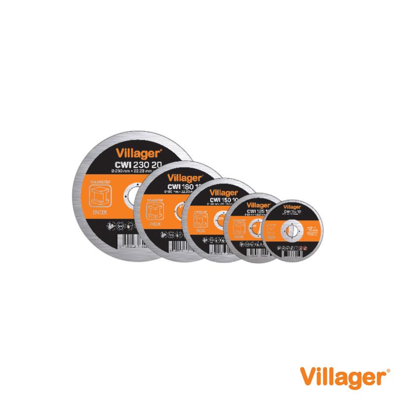 Rezna ploča za inox Villager CWI12520 125 x2.0 mm 