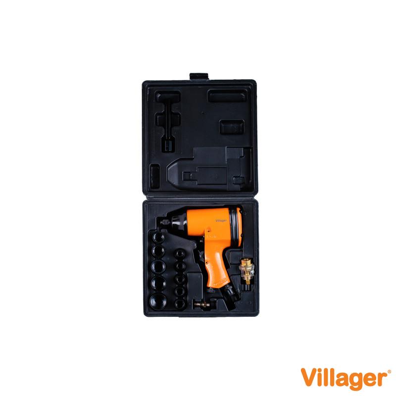 Pneumatski odvijač sa kompletom gedora Villager VAT VPI 312 