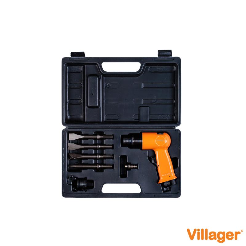 Pneumatski čekić u setu Villager VAT AH 61 