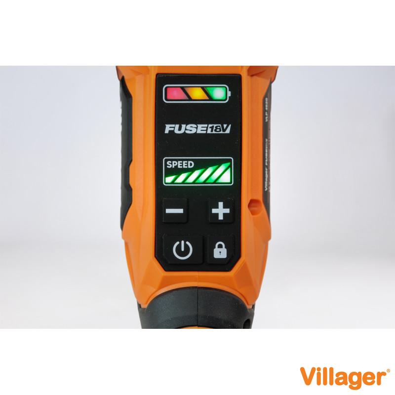 FUSE akumulatorska brushless ugaona brusilica Villager VLP 4620 