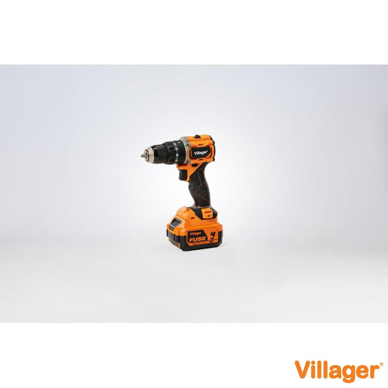 FUSE set bušilica VLP 5121 + odvrtač VLP 6420, baterija 1x2,0Ah,1x4,0Ah, punjač 2,4A 