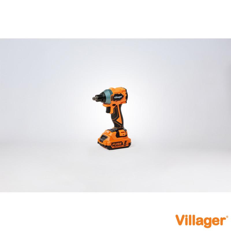 FUSE set bušilica VLP 5121 + odvrtač VLP 6420, baterija 1x2,0Ah,1x4,0Ah, punjač 2,4A 