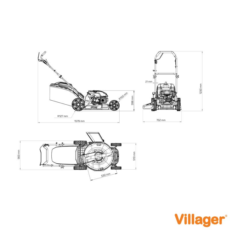 Motorna kosačica Villager EAGLE 6111 V 