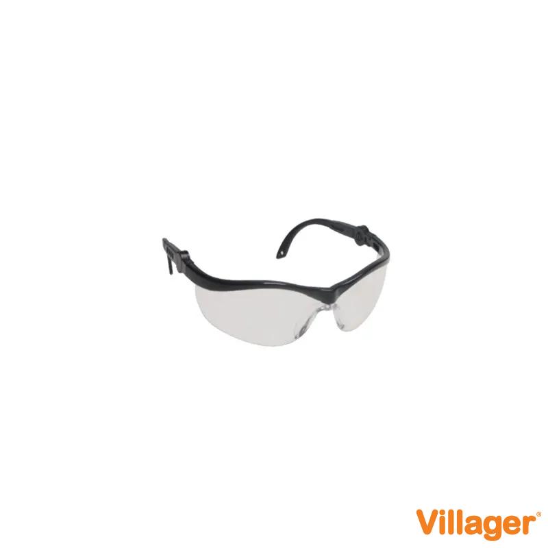 Zaštitne naočare VSG 18 crni ram providno staklo 